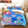 3D Kawaii Anime Hirogaru Sky! Pretty Cure Printed Bed Set Duvet Cover Pillowcase Bedding Set Linen Sheet Quilt Cover Full Size
