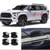 For Toyota Sequoia 2024 Carbon Fiber Side Door Handle Bowl Cover Trim