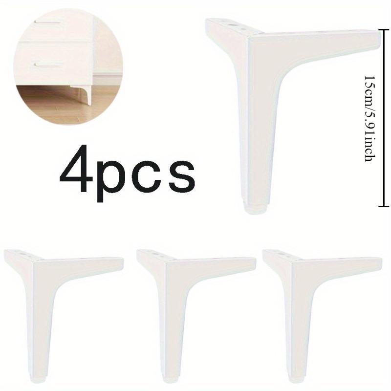 4 Stück 13cm Moderne Metall-Kaffeetischbeine, Robuste Möbel-Sofa-Beine für Bett, Stuhl, Schreibtisch, Kommode, Badezimmerschrank