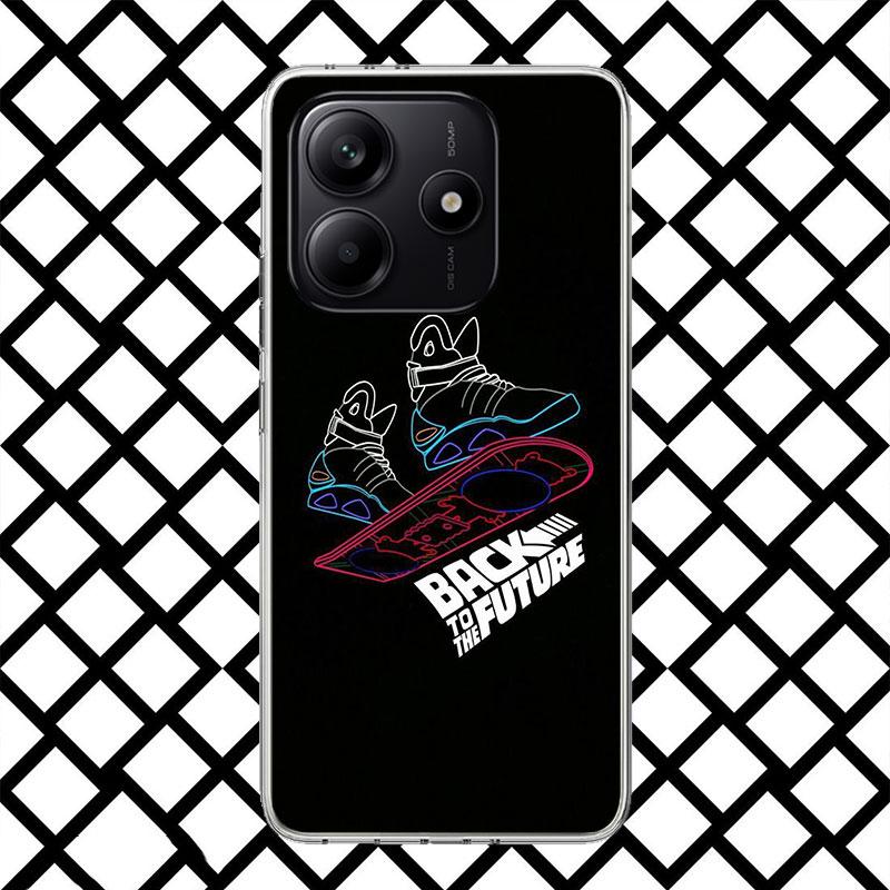 Back To The Future TV Phone Case for Xiaomi Redmi Note 15 14 14S 13 12 12S 11 Pro Plus 11E 11T 11S 10S 5G Soft Cover Fundas Redm