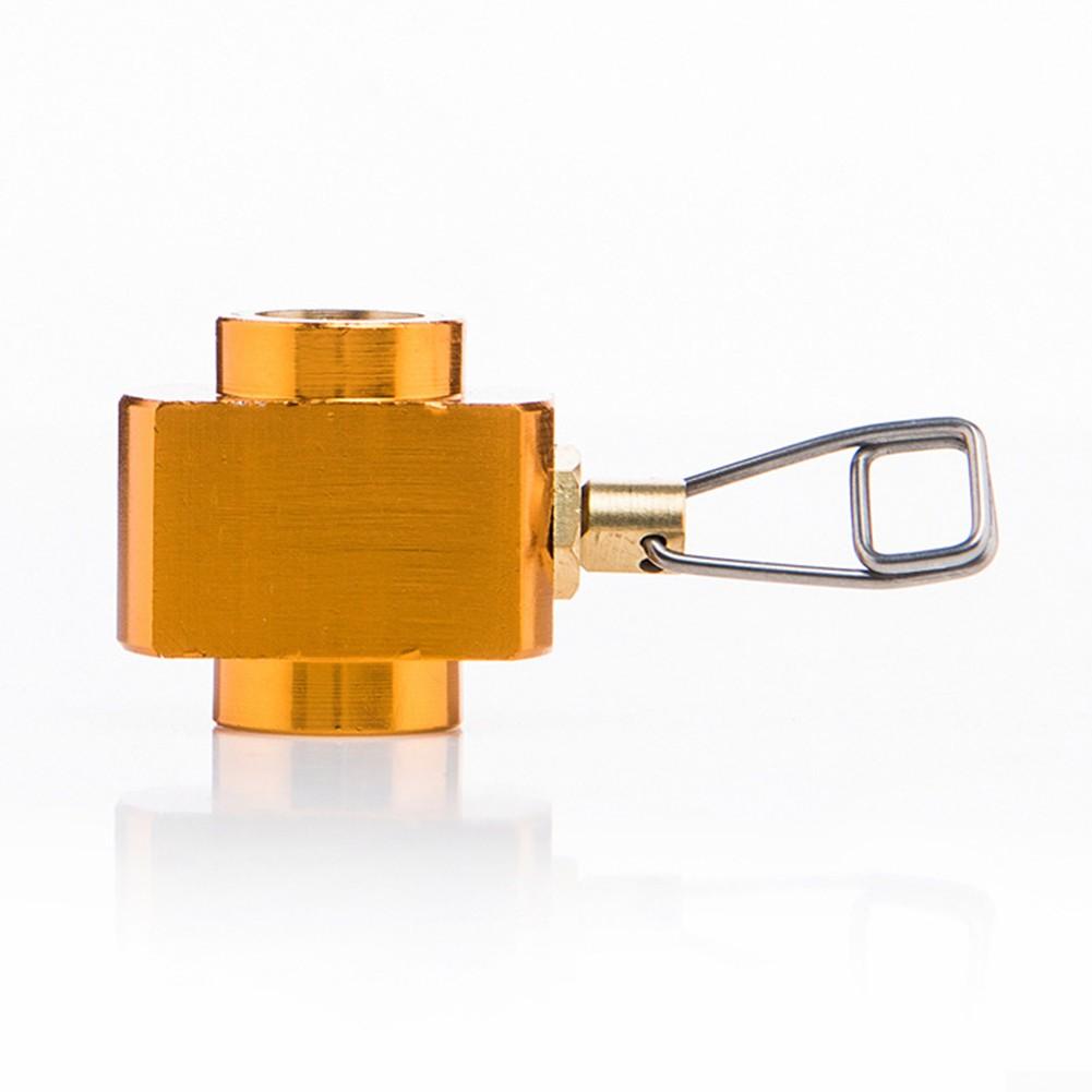 Aluminiumlegierung Lufttankanschluss Campingkocher Motorradabdeckung