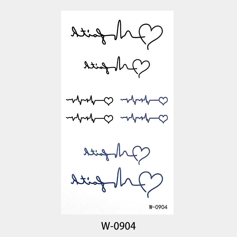 Beauty Sticker Cartoon Tattoo Sticker Waterproof Small Fresh Children Temporary Tattoo Tattoo