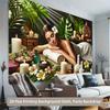 2D Wellness Spa Backdrop, Relaxing Massage Photography Background