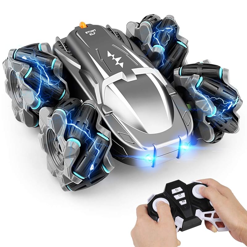 

radio controlled car For children drift car stunt car remote control car off road RC car remote control toys Double-sided 360° rotation & 180° flip Rc