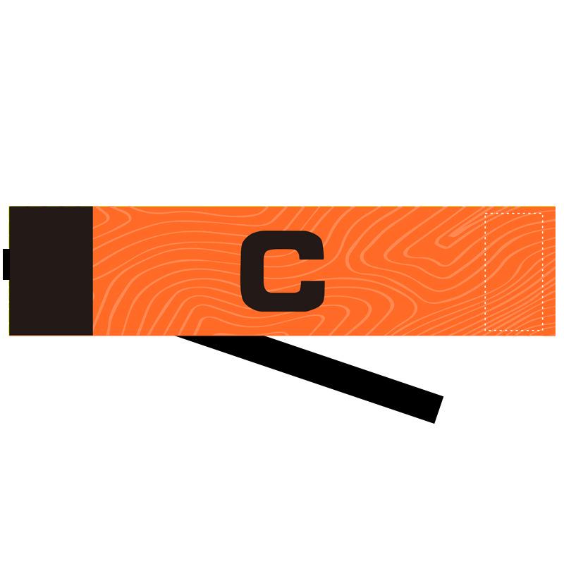 Wow Custom Captain C Armband Velcro Kids' Team Badge for Football Match Training