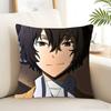 Bungo Stray Dogs Dazai Chuuya Anime Pillow Case Removable Washable Cushion Cover – All-Season Soft Linen