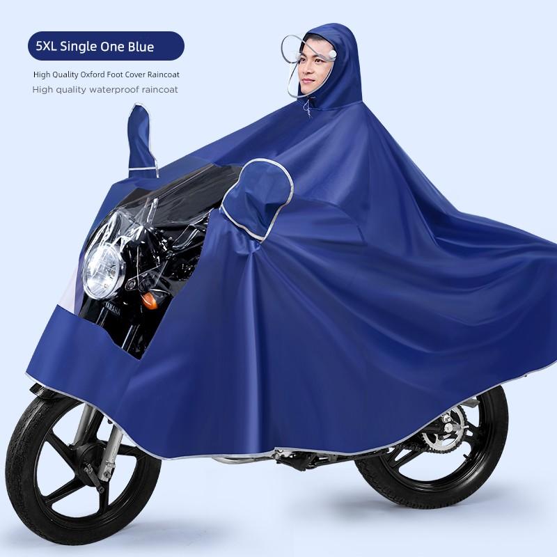 Battery Full Body Double Thick Special Motorcycle Raincoat