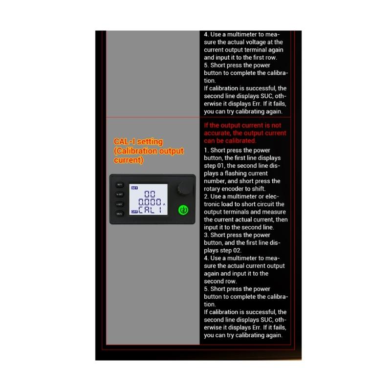 0.5-36V Power Voltage Regulator Converter Constant Current Voltage