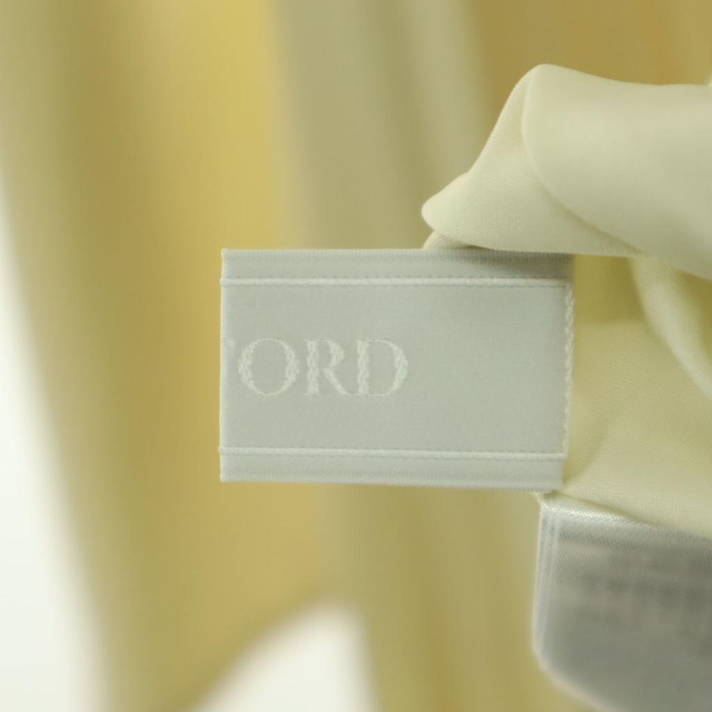 Unused CELFORD Long Sleeve Long Dress 36 White System Pleated Skirt Women Used