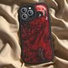 H-Hellsing Anime Cool Phone Case for iPhone 16 15 14 13 Pro Max 11 12 Plus Leather Silicone Cover