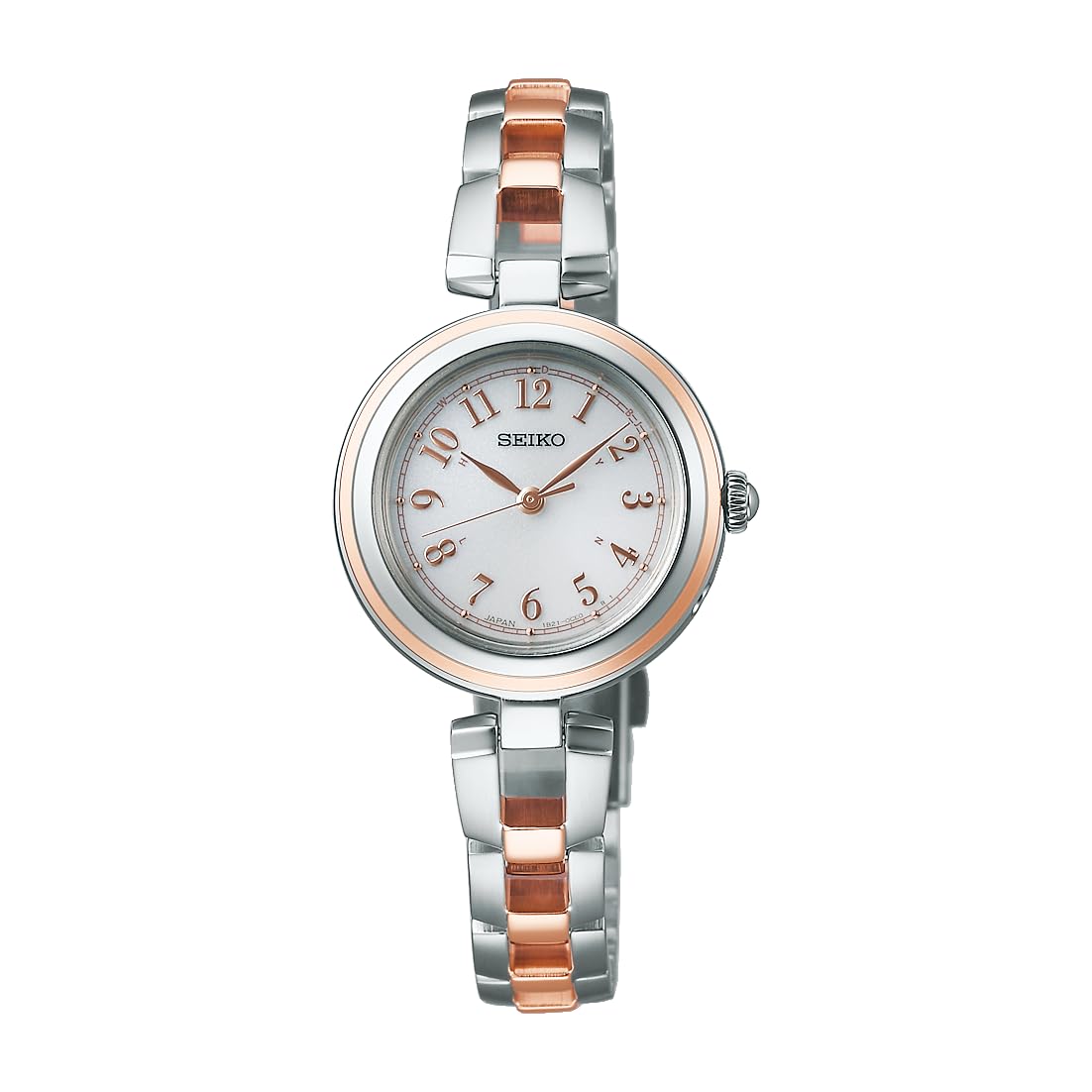 

Seiko Selection S Series Ladies Solar Radio Bracelet SWFH148 Silver Pink Gold Watch [Seiko Watch] Women s &