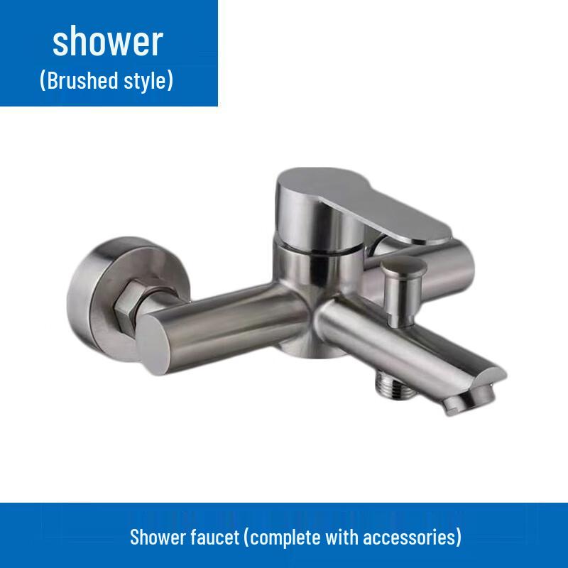 VEMUSE Black Copper Concealed Shower Mixer Faucet