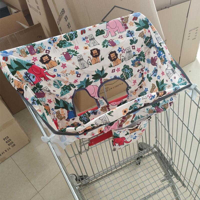 Children Supermarket Grocery Shopping Cart Cover Baby Seat Pad Anti-Dirty Waterproof Covers Kids Portable Traveling Seat Cushion