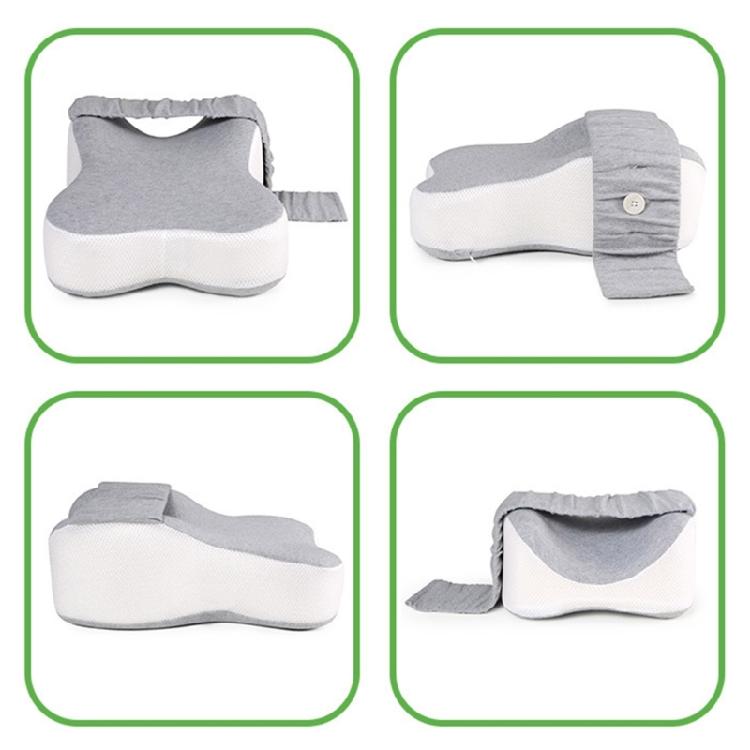 Breathable Orthopedic Thigh and Knee Rest Support Ergonomic Leg Pillow Post Surgical Recovery Cushion for Side Sleeper