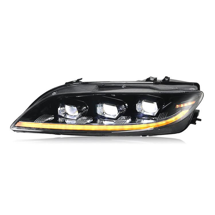 Mazda 6 LED Headlight Assembly: 2003-2015 with Sequential Turn Signals and DRL