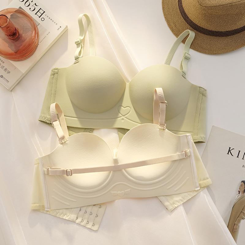 Small breasts show large gatherings, no marks, no steel rings, underwear for women, comfortable breasts, anti-sagging bra