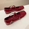 Fashion 2024 Brand Women's Shoes Mary Janes Women's High Heels Fashion Buckle Strap Dress Pumps Women New Square Toe Heels Women Zapatos