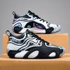 Special Basketball Shoes for Men and Women Tatum 3rd Generation Camouflage Zebra Wear-resistant Shock Absorption and Anti-skid Professional Competiti