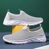 Chaussures de sport d'été respirantes en mesh pour hommes, Baskets décontractées grande taille