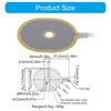 Sensitive Resistor Resistance Pressure Resistor for Industrial Thin Film Pressure Sensors 0.5-50KG Sensing Resistor
