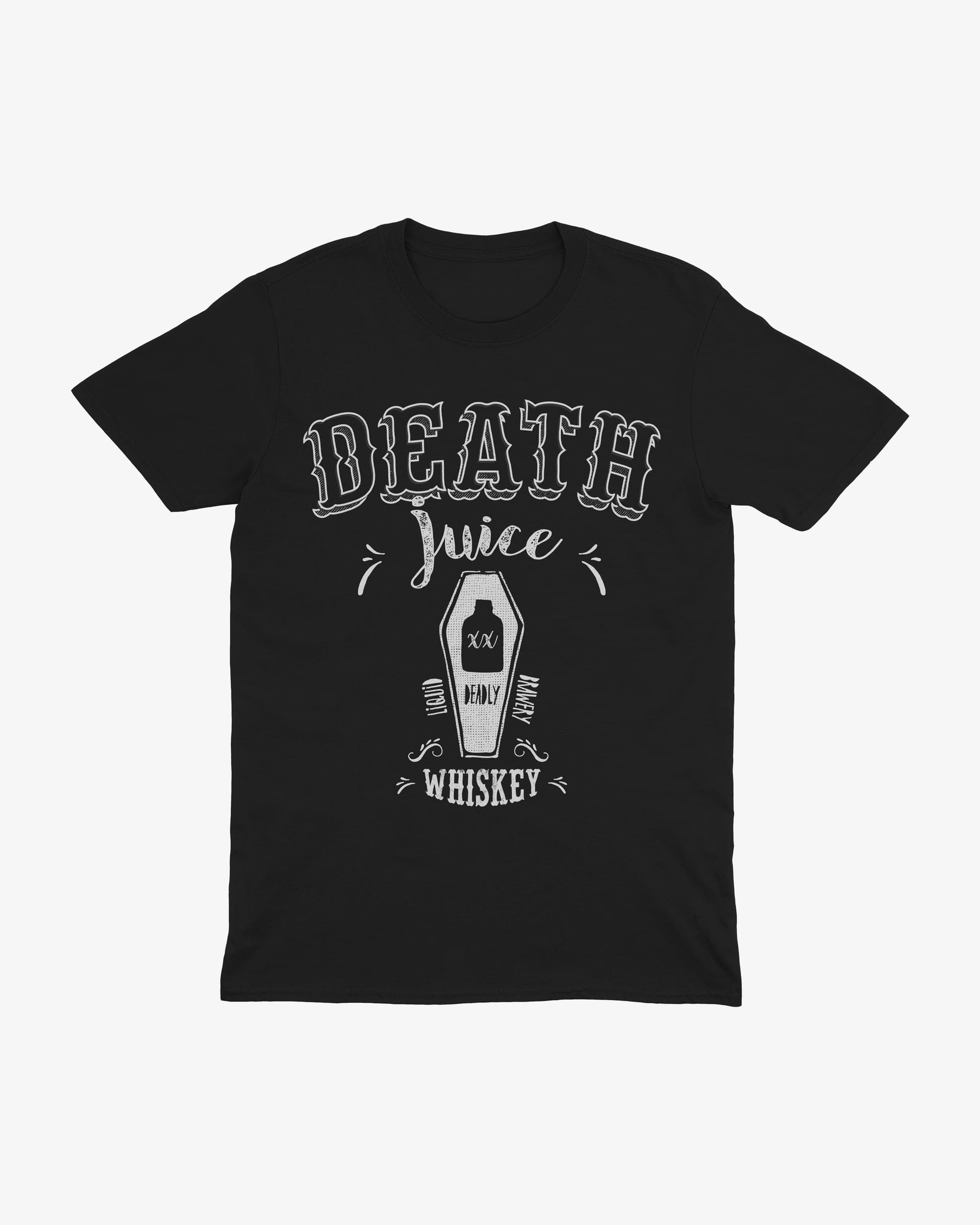 

Death Juice Whiskey Gothic T-Shirt Men Women Grunge Streetwear Cotton Short Sleeve Casual Unisex Tee 5XL різнокольоровий