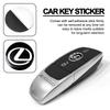5/10/20 Pezzi Auto Alluminio 3D Emblema Guscio Chiave Telecomando Adesivi per Lexus IS IS250 IS250C IS300 IS300C IS350 IS350C F SPORT RX