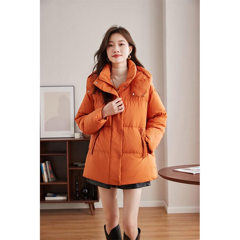 

FXJH3980 Women s Versatile Hooded Down Jacket XL