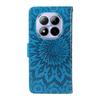 For Xiaomi Redmi Note 15 Pro 5G (Global) Leather Wallet Case Sunflower Imprinted Phone Cover