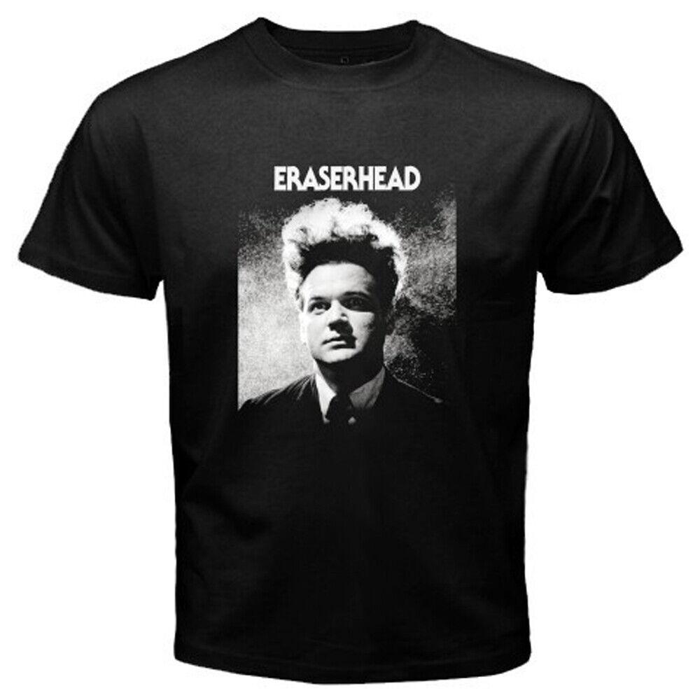 

Черная футболка унисекс с логотипом Eraserhead Movie Logo