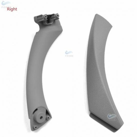 Right Passenger Door Panel Pull Handle Cover+Bracket For BMW 3 Series E90 Gray