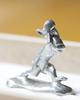 A miniature tin rabbit from the Choju Jinbutsu Giga perfect for your dry landscape painting, garden.