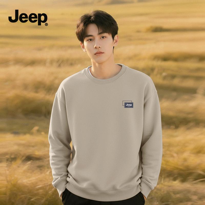 JEEP Men s Durable Outdoor Pullover Sweatshirt 3XL