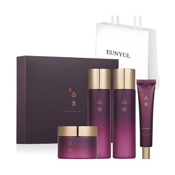 

Премиальный травяной набор Eun-Yul 4 шт. + Сумка для покупок (случайный) (Кожа 200мл + Лосьон 200мл + Крем для глаз 40г + Крем 60г)