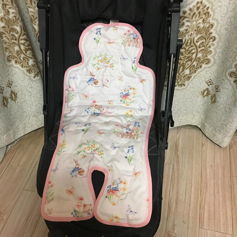 Universal Gel Ice Bead Cool Mat for Strollers and High Chairs - Summer Safety Seat for Kids Ice Mat for Baby Stroller