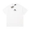 BALENCIAGA Loose Fit Cotton Short Sleeve T-Shirt White 540