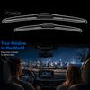 Sun And Rain Resistant Wipers 2Pcs Wiper Blades Set for Nissan Qashqai J12 2021-2024, 17/26 Car Front Window Cleaning Inch Wipers, Beamless