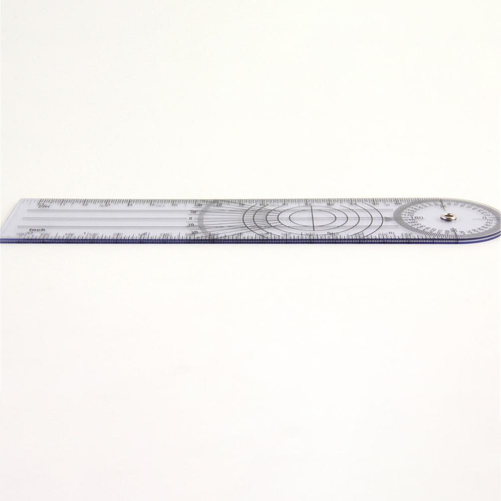 Gemeinsamer Lineal Langlebig Transparent Glatt Sanft Gliedmaßenwinkelmessung Gliedmaßenwinkel-Lineal Langlebig Einfach zu bedienen Hohe Qualität Lineal
