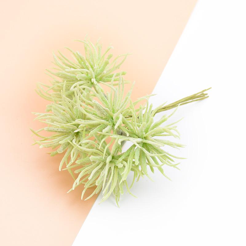 2/5PCS Silk Flowers Scrapbooking Artificial Plants Home Room Wedding Party Decoration Fake Plastic Decorative Christmas Wreaths