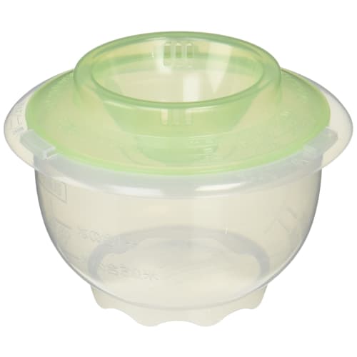 Pearl Metal Microwave Rice Cooker, Made In Japan, 1-Cup Rice Cooker, Range Gourmet C-244