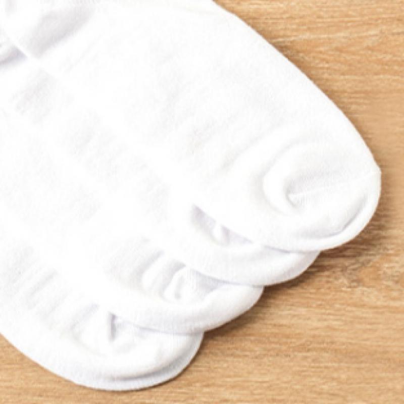Popcorn   Kiki Women S baSic Short SockS White