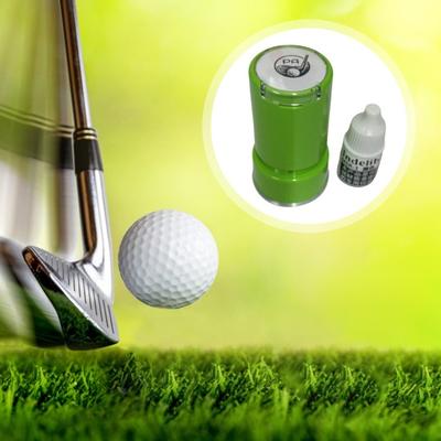 Golf Ball Stamp Self-Inking Golf Ball Stamper Fast-Drying Ball Marking Tool