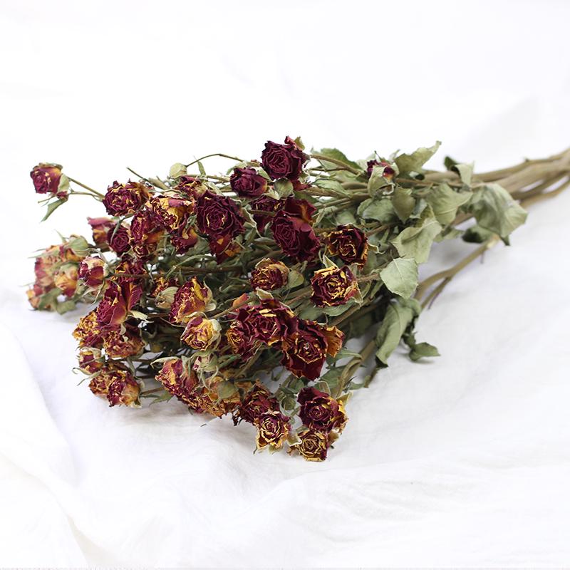 Small Dried Rose Buds for DIY Flower Arrangements and Home Decor