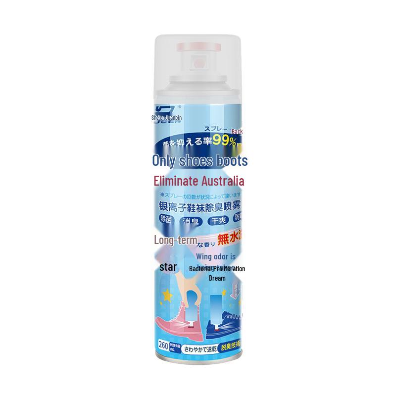 Sneaker & Shoe Deodorizing Spray - Odor Remover & Disinfectant for Shoes, Socks, and Cabinets