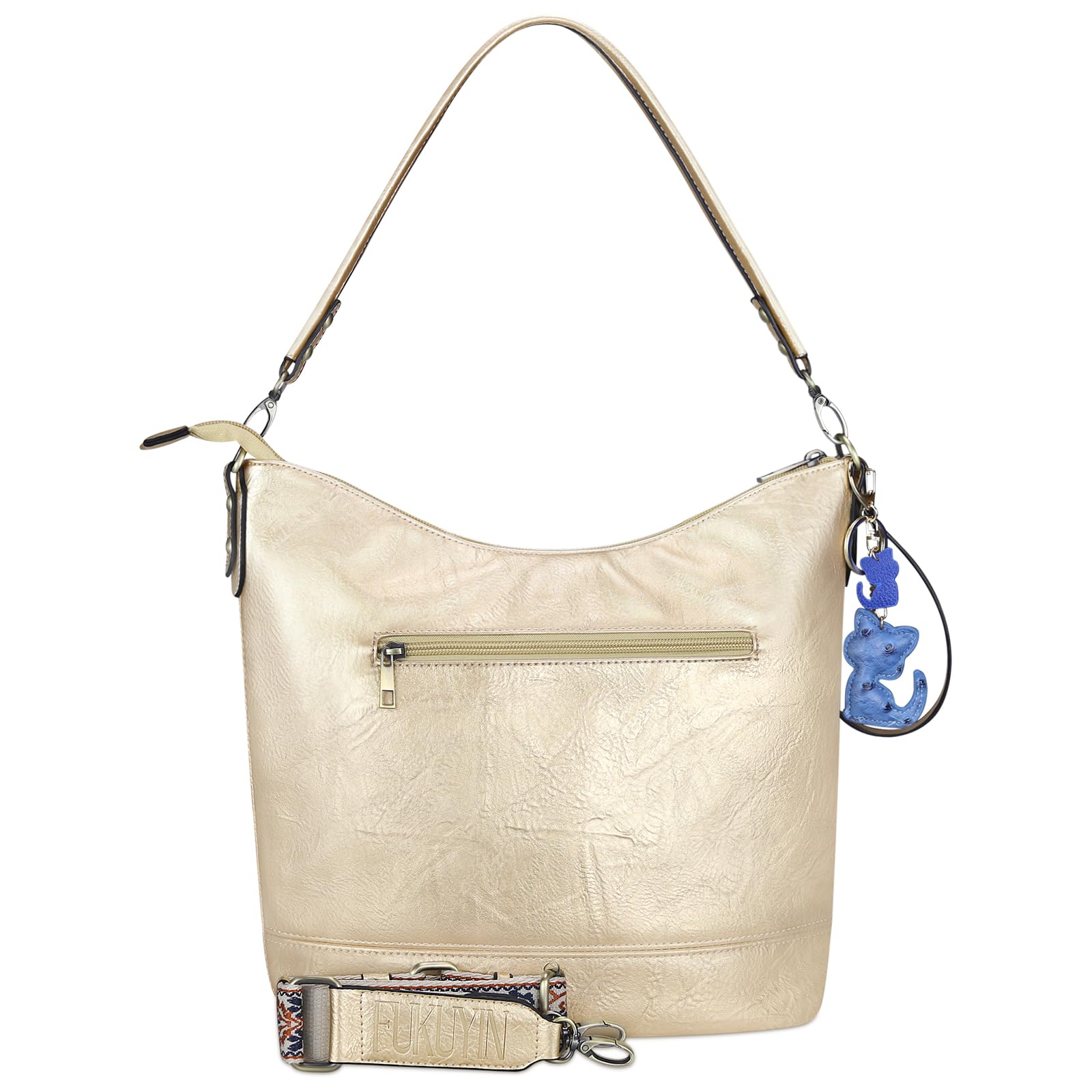 

Shoulder 3WAY Leather Tote Large Shoulder Crossbody 3 Straps Gift for Commuting to Work or School [FUKUYIN] Women s Bag, Bag, Women s Capacity, Bag, золотий