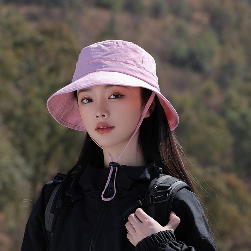 Big Eaves Shawl Bucket Hat Men's Summer Outdoor Fishing Mountaineering Shading Sun Protection Hat Foldable Bag Hat Women