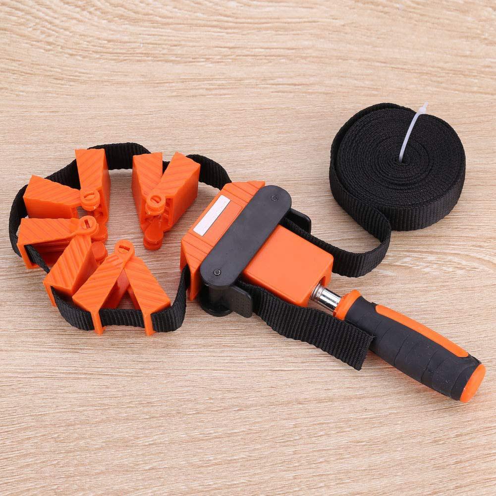 4 Corner Clamp Multi-Function Belt Link with Nylon Strap Locking Strength for Woodworking Tool