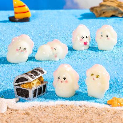 Micro Landscape Ornaments, Cute Little Oysters, Home Desktop Resin Craft Decorative Items, Small Ornaments and Accessories