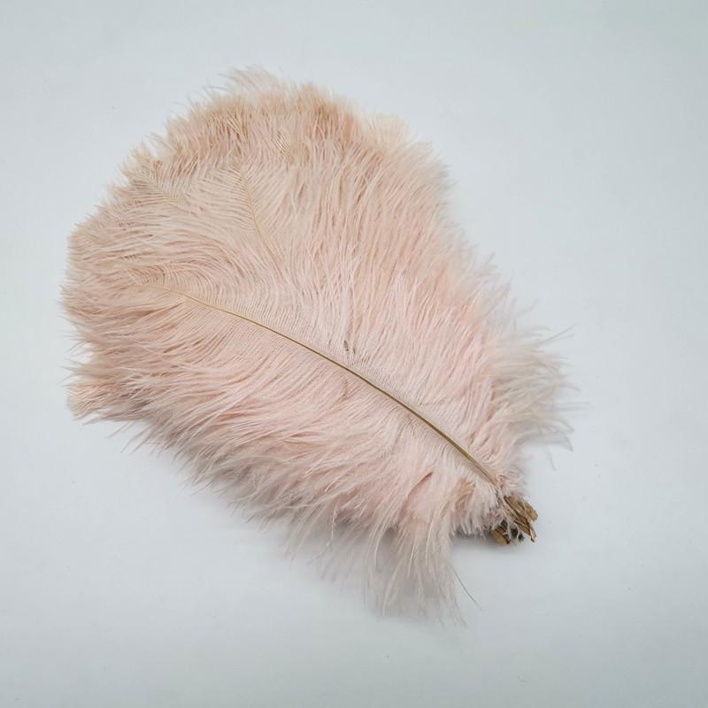 10Pcs Natural Dyed Fluffy Soft Ostrich Feather For Craft Diy Needlework Feathers Jewelry Making Dress Wedding Decoration 25-30Cm