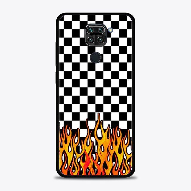 

Чехол для Xiaomi Redmi Note 10 Pro Max 5g 9 4g 9t 9s 8 8t 7 для Redmi K40 Pro Plus 9 9a 9c, модный красивый чехол с пламенем и огнем For Redmi Note 9T