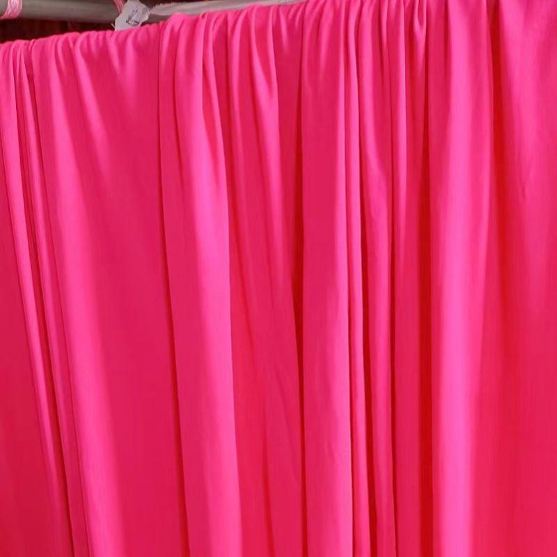 Burgundy Wedding Stair Handrail Drapes with Pull Flower Banners